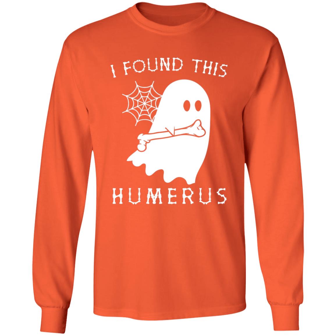 Relaxed Fit I Found This Humerus Funny Pun Graphic Top - Halloween Costume, Humorous Gift, Soft Fabric, Breathable, Comfortable Wear