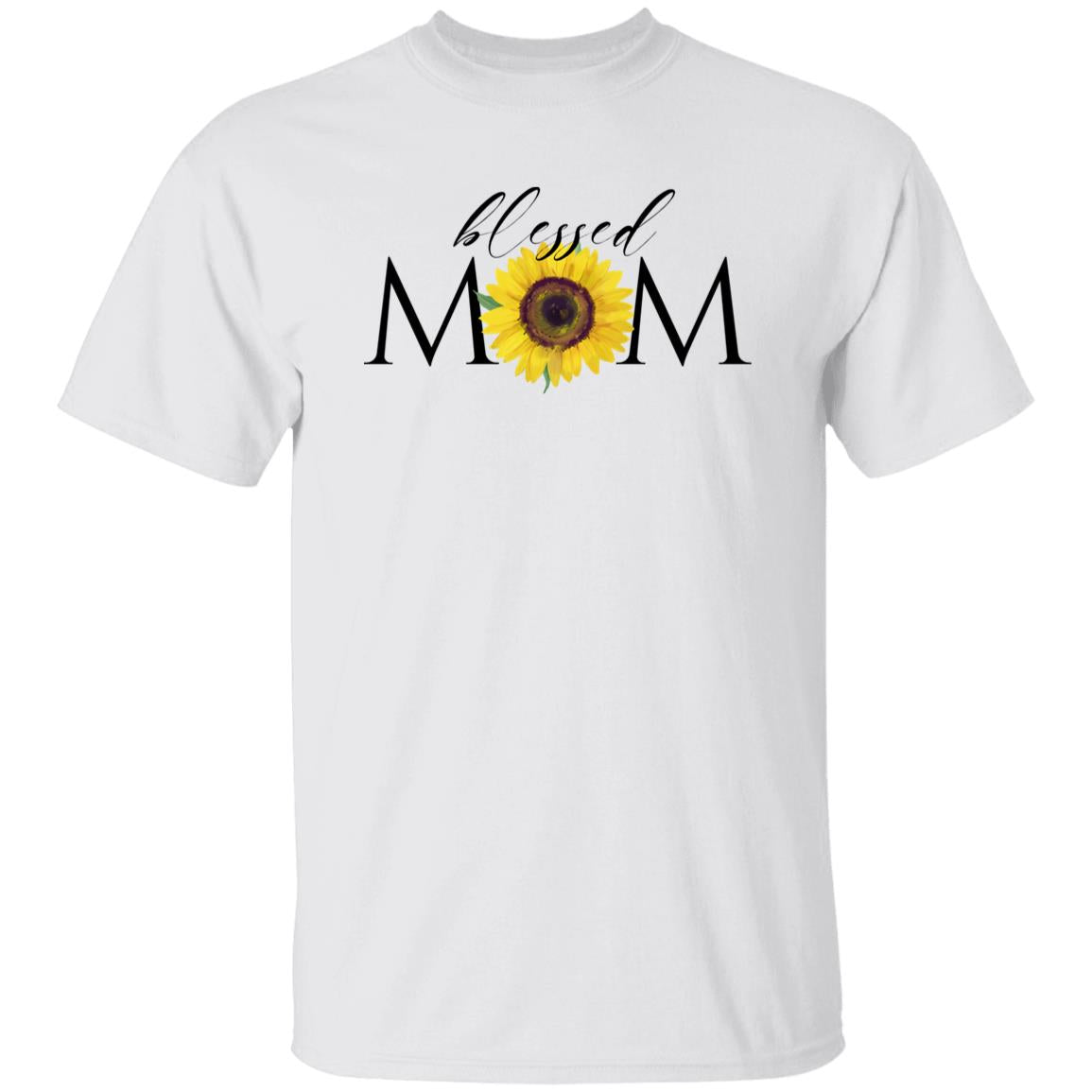 Blessed Mom Unisex T-Shirt Sunflower Mom T-shirt