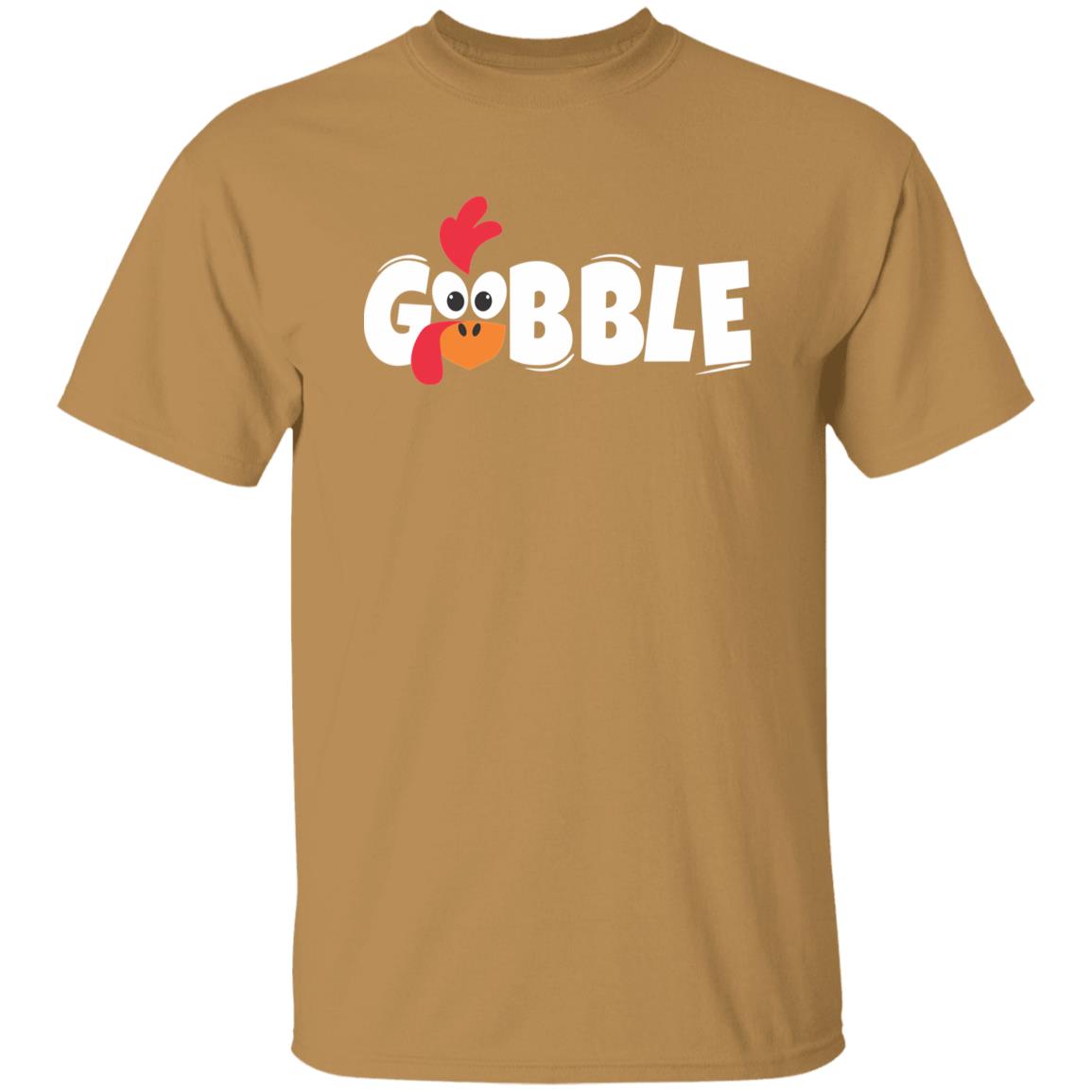 Gobble Gobble Thanksgiving T-Shirt Unisex Funny Turkey Graphic Print Shirts Thanksgiving Gift Fall Tee Top