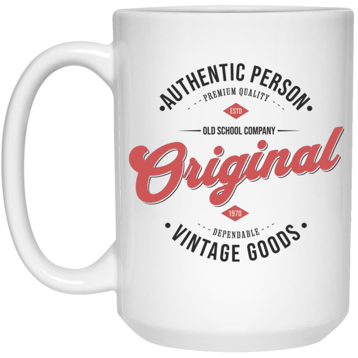 Authentic Person Mugs