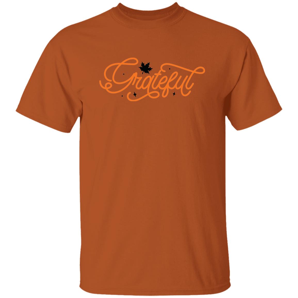 Grateful Shirts Unisex Casual Autumn Thanksgiving Graphic Tees