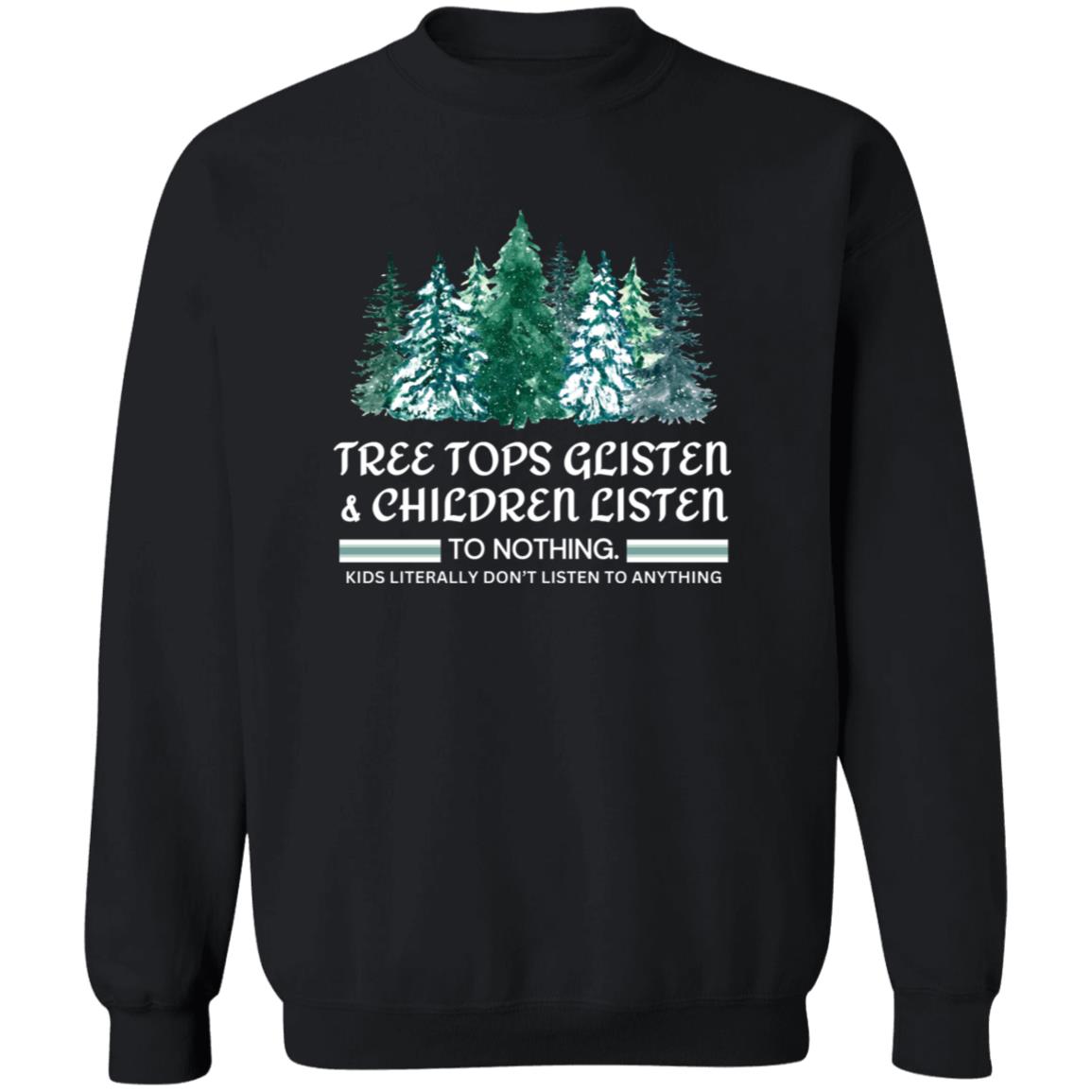 Tree Top Glisten Soft Unisex Pullover Sweatshirt