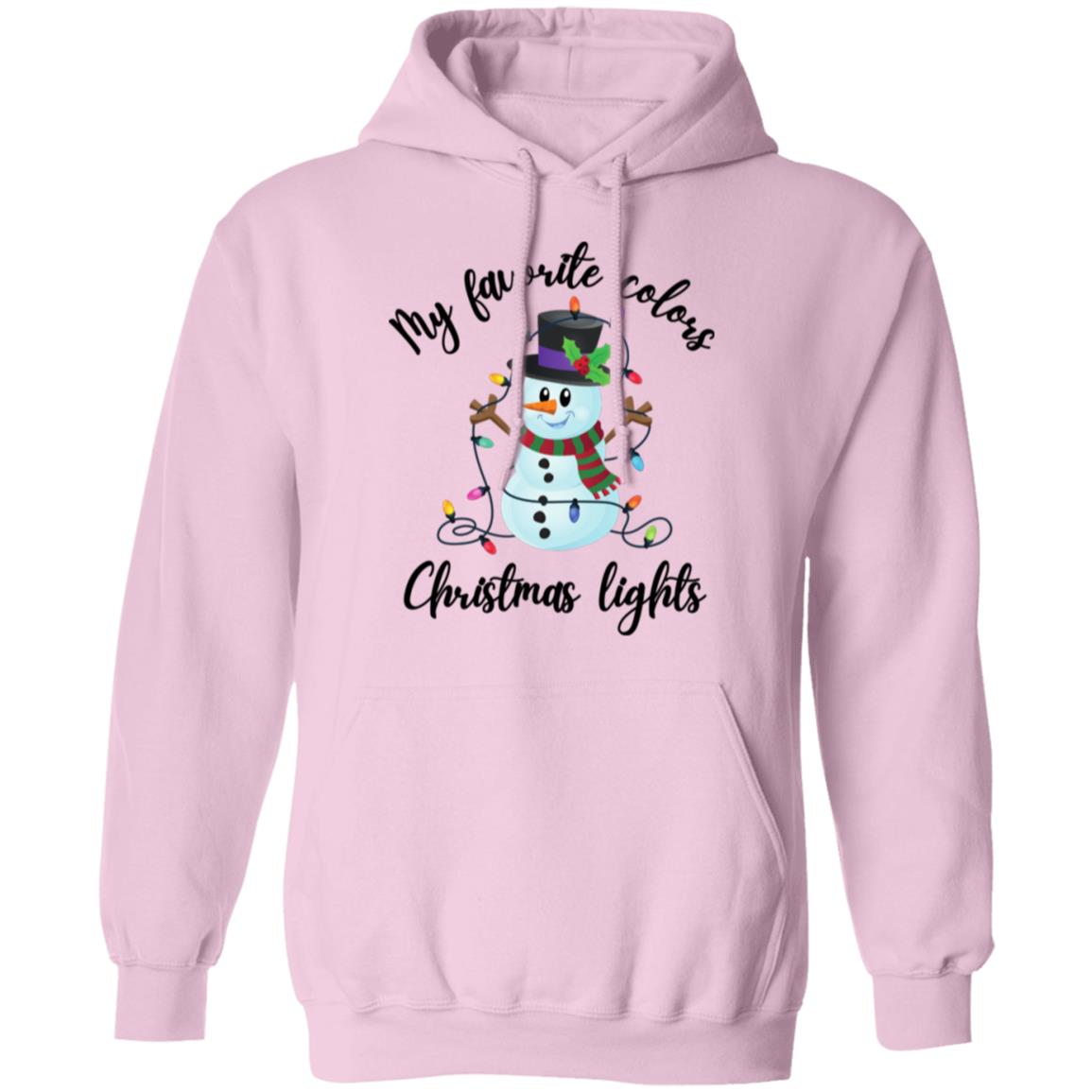 My Favorite Colors Snowman Soft Unisex Hoodie