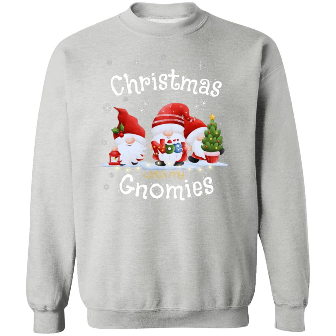 Christmas with My Gnomies Pullover Sweatshirt