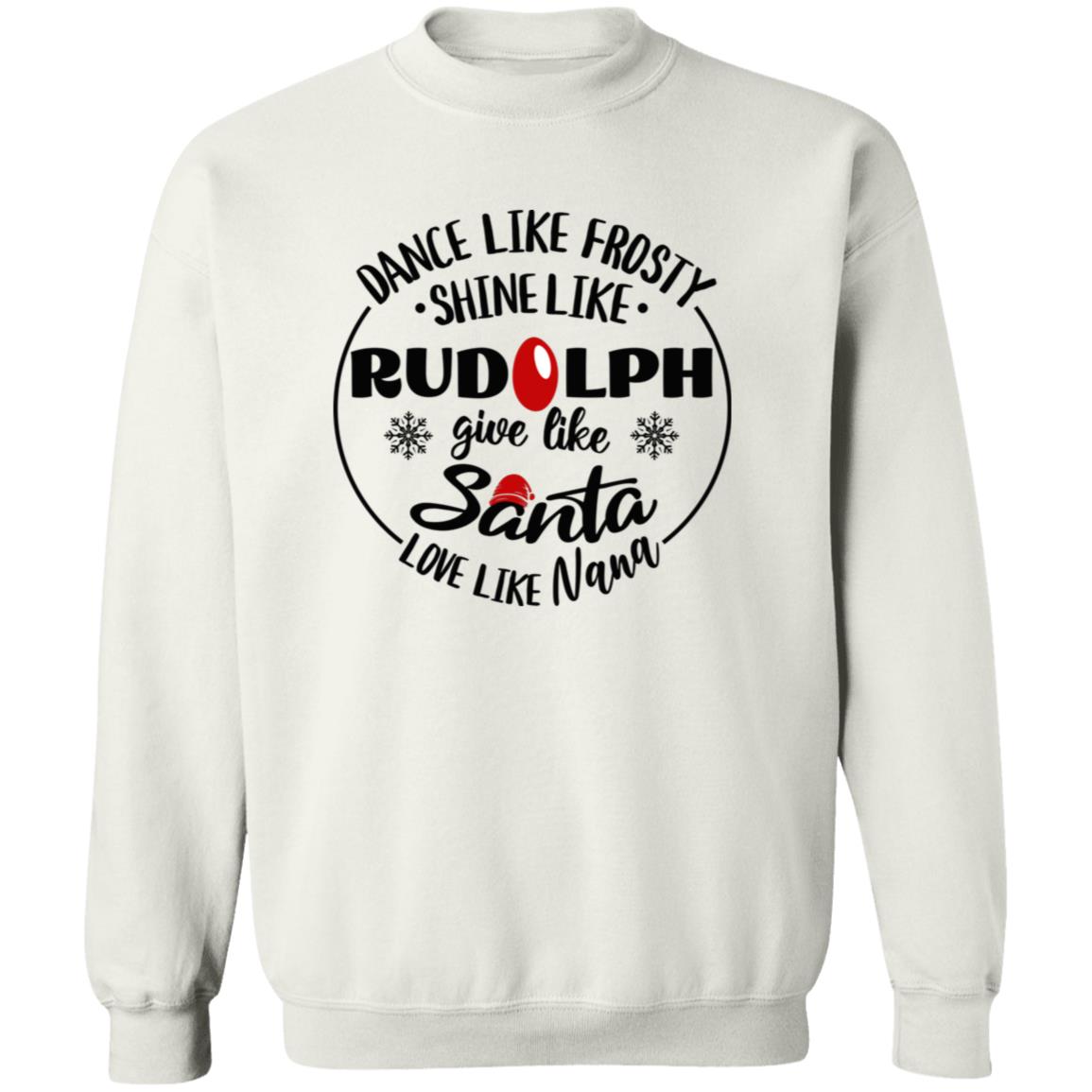 Dance Like Frosty Nana Soft Unisex Pullover Sweatshirt