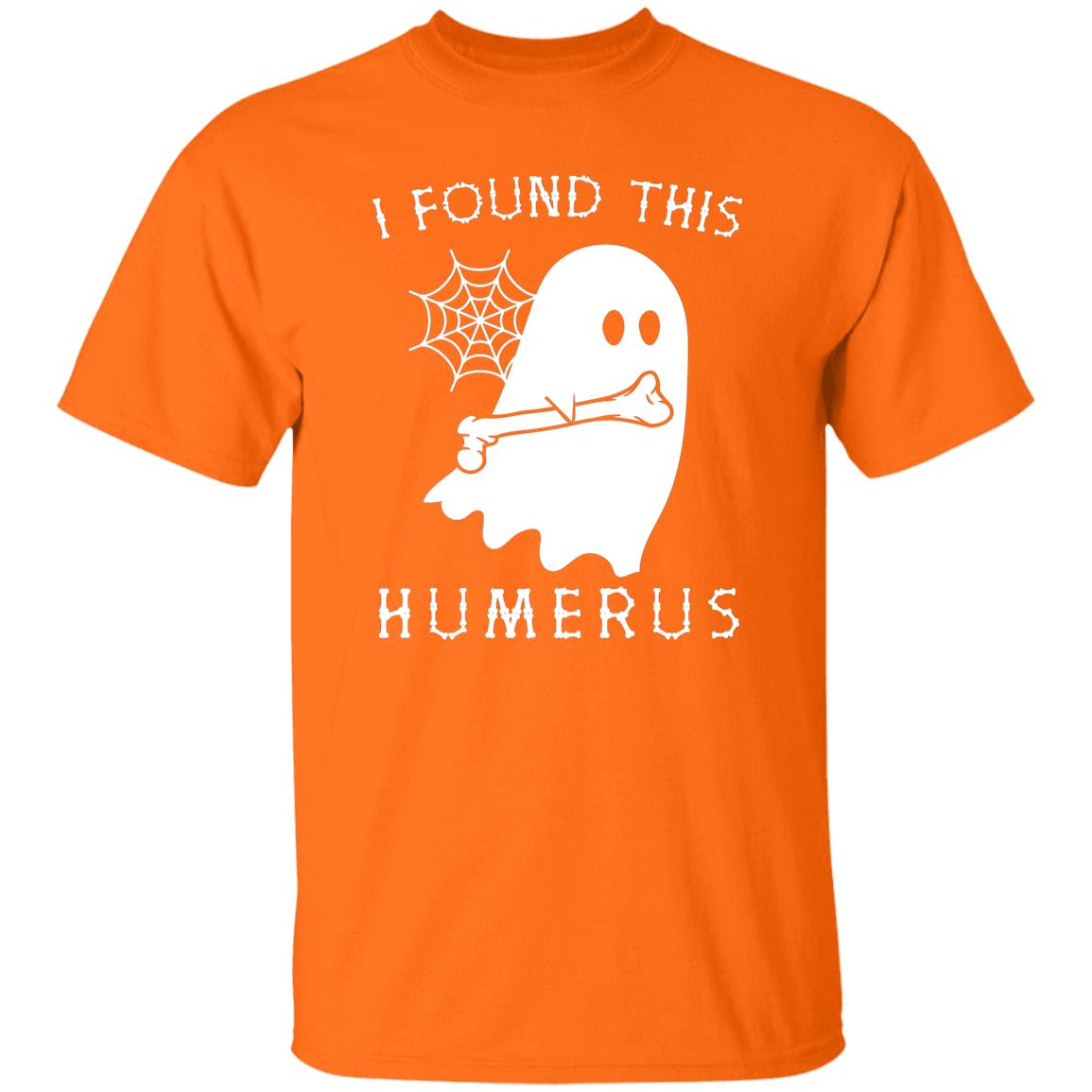 Relaxed Fit I Found This Humerus Funny Pun Graphic Top - Halloween Costume, Humorous Gift, Soft Fabric, Breathable, Comfortable Wear