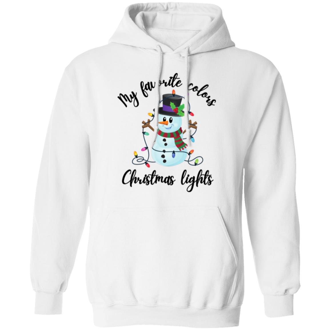 My Favorite Colors Snowman Soft Unisex Hoodie