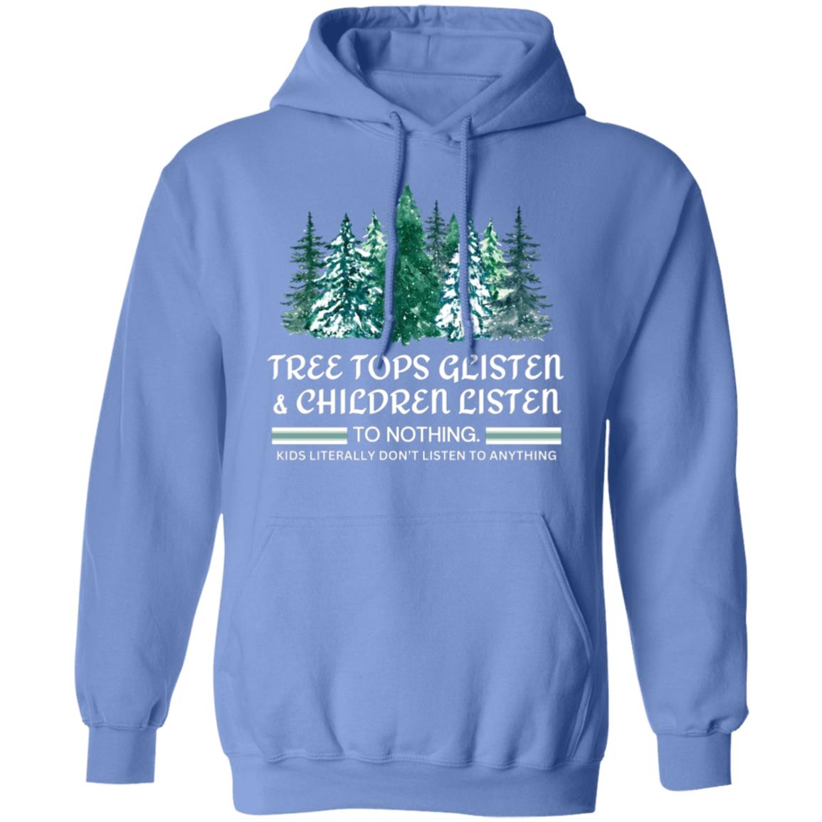 Tree Top Glisten Soft Unisex Pullover Hoodie