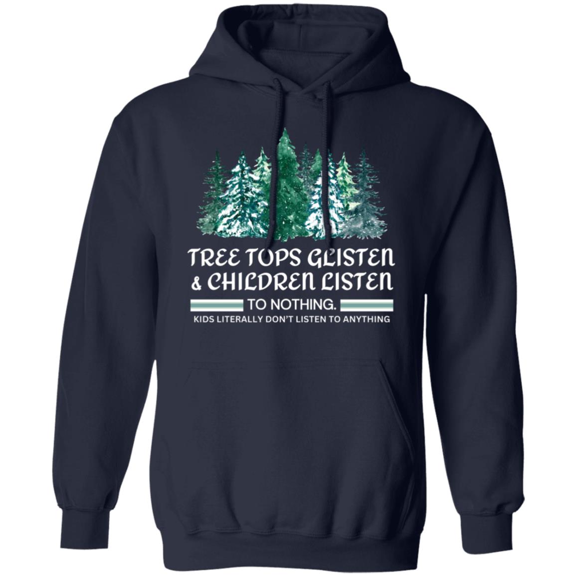 Tree Top Glisten Soft Unisex Pullover Hoodie