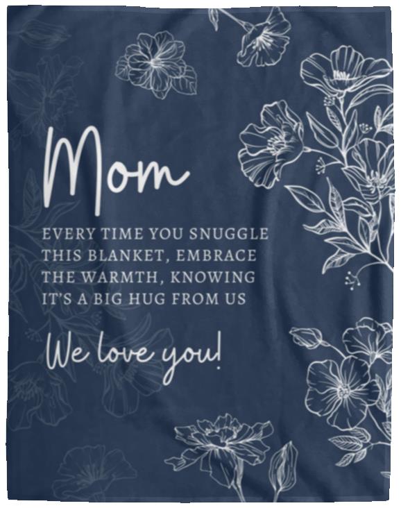 Gifts for Mom Blanket, Mom Birthday Gifts, Birthday Gifts for Mom from Daughter Son, Mom Gifts for Mother's Day Christmas, Super Soft Flannel Throw Blanket for Mom