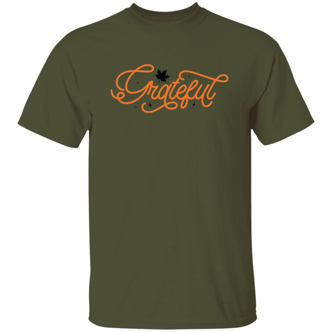 Grateful Shirts Unisex Casual Autumn Thanksgiving Graphic Tees