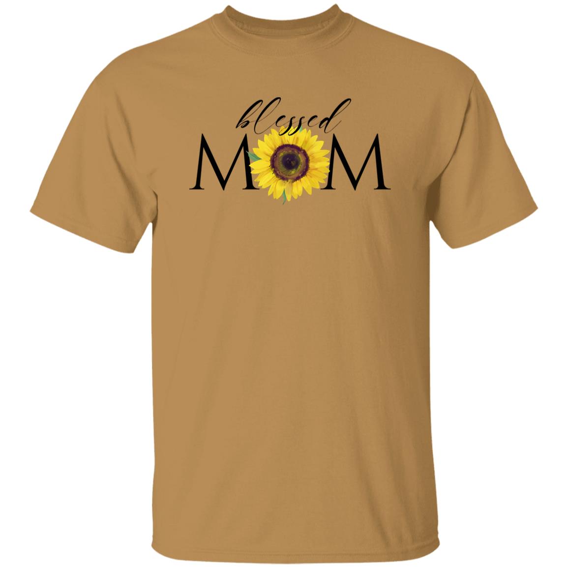 Blessed Mom Unisex T-Shirt Sunflower Mom T-shirt