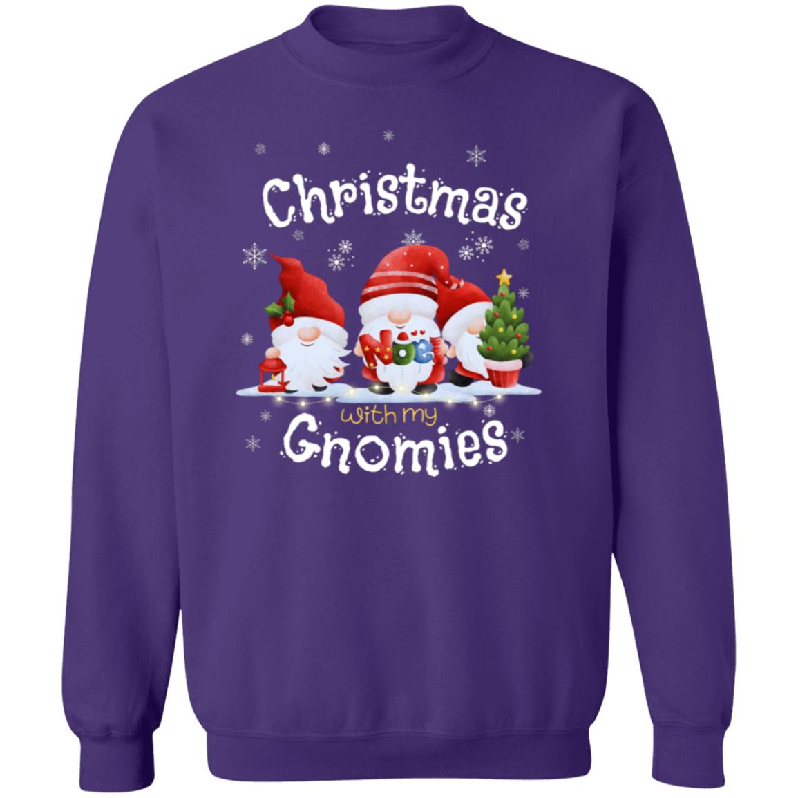 Christmas with My Gnomies Pullover Sweatshirt