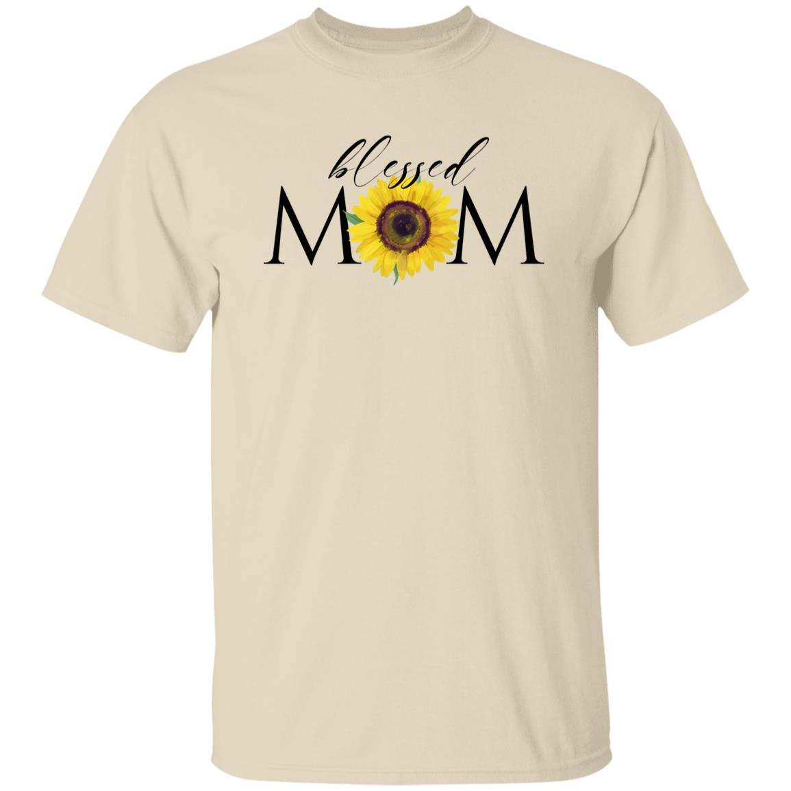 Blessed Mom Unisex T-Shirt Sunflower Mom T-shirt