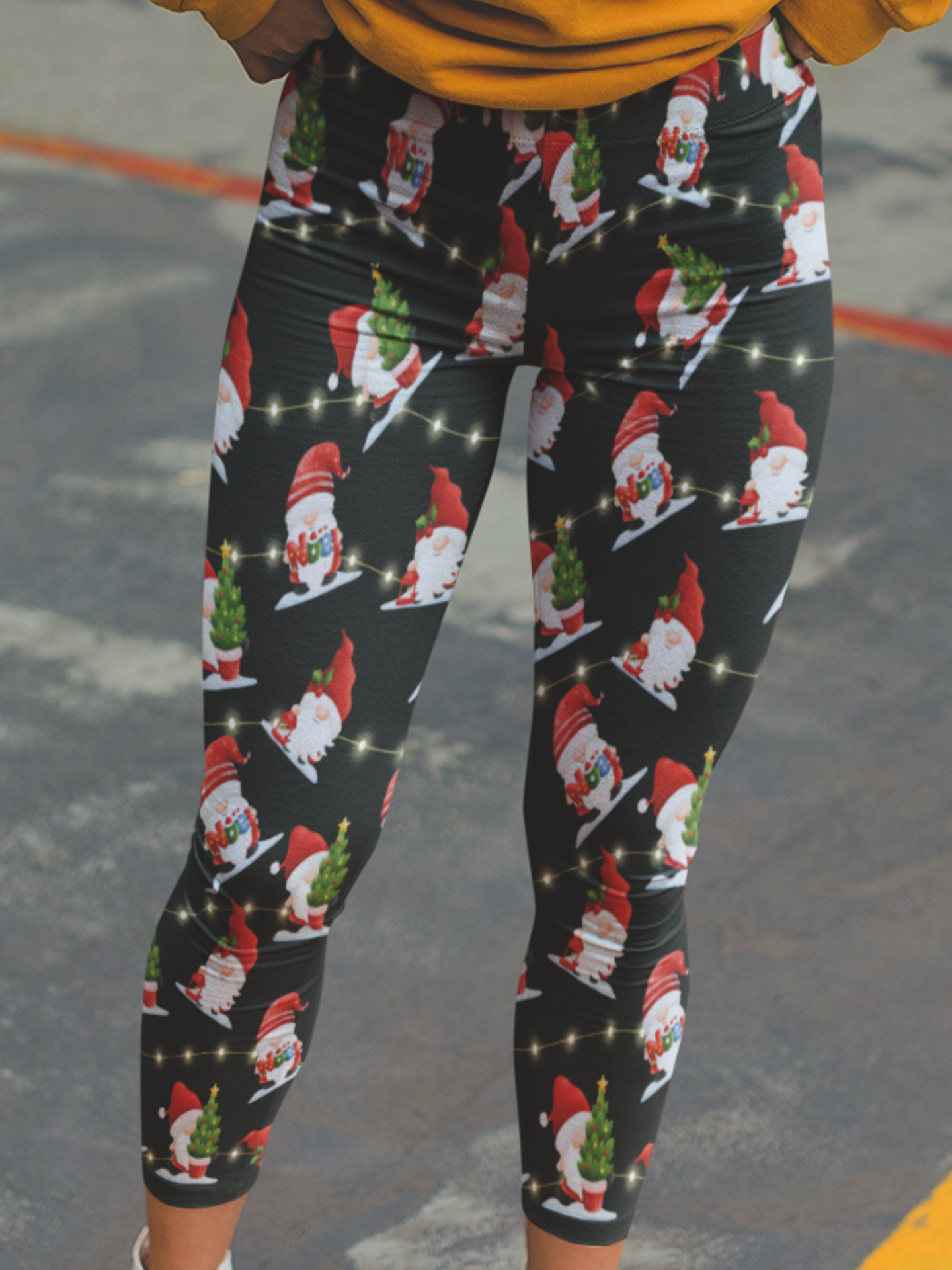 Women's Ugly Christmas Holiday Leggings