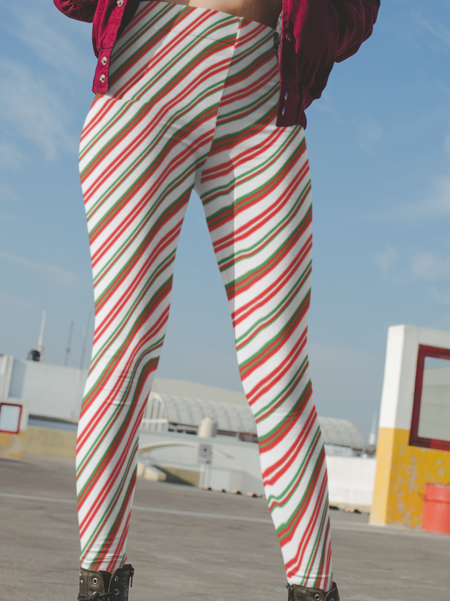 Women's Ugly Christmas Holiday Leggings