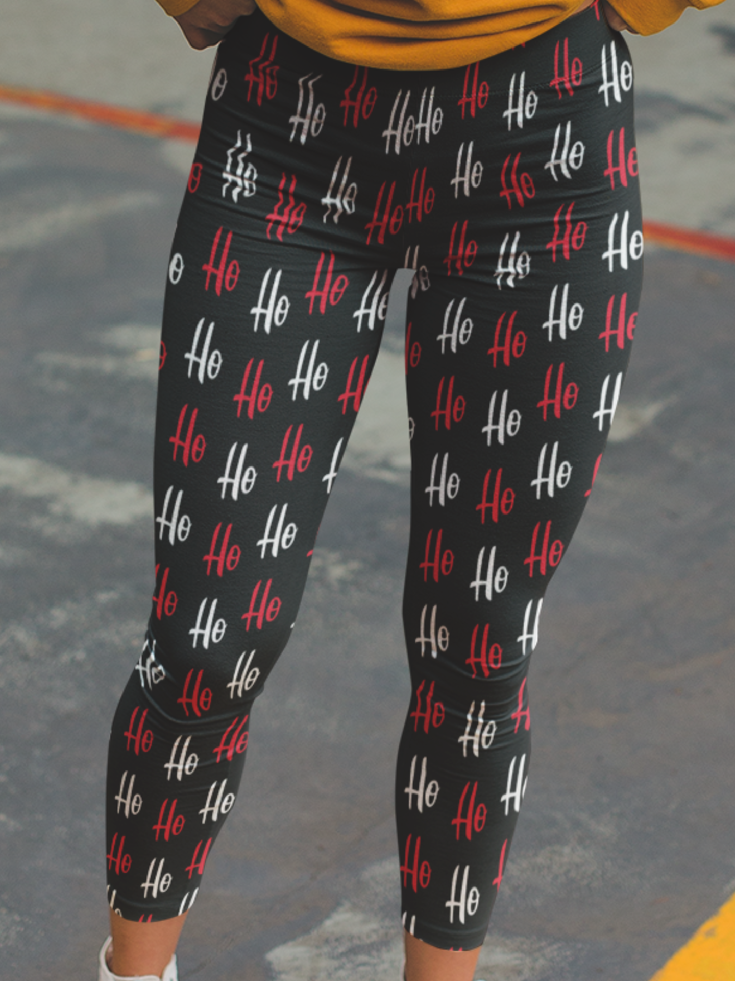 Women's Ugly Christmas Holiday Leggings