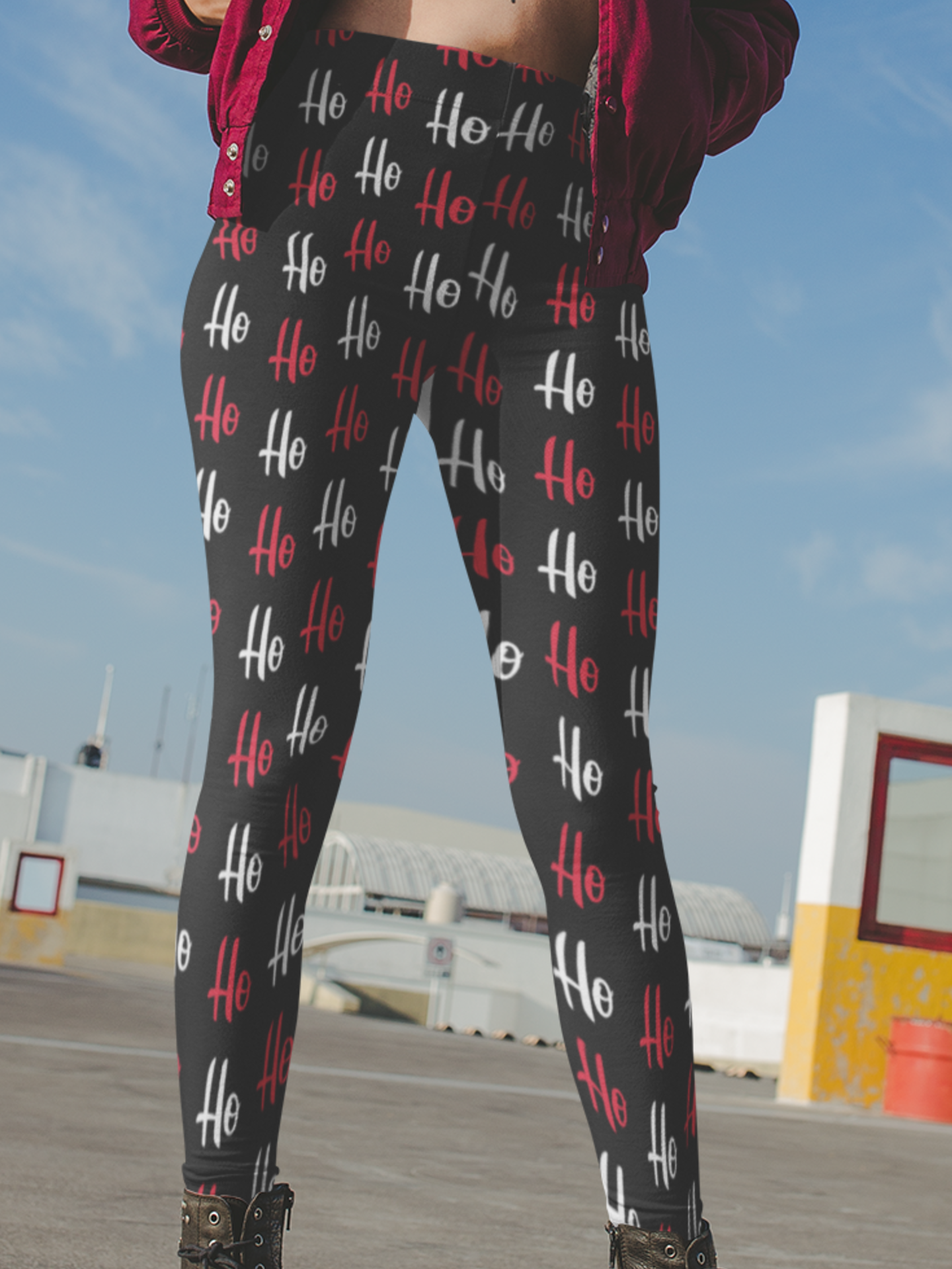 Women's Ugly Christmas Holiday Leggings