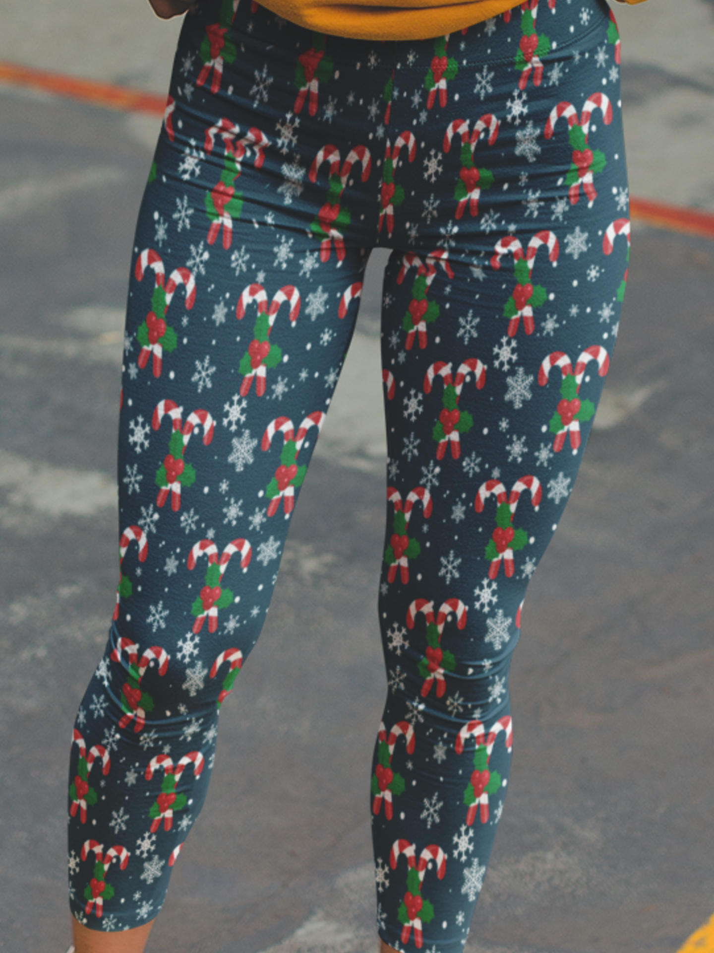 Women's Ugly Christmas Holiday Leggings