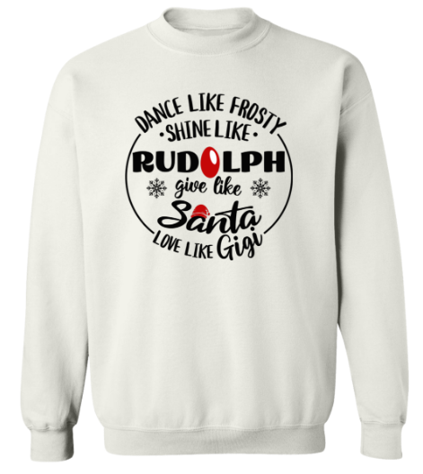 Dance Like Frosty Gigi Soft Unisex Pullover Sweatshirt