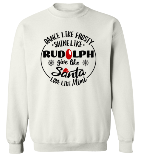 Dance Like Frosty Mimi Soft Unisex Pullover Sweatshirt