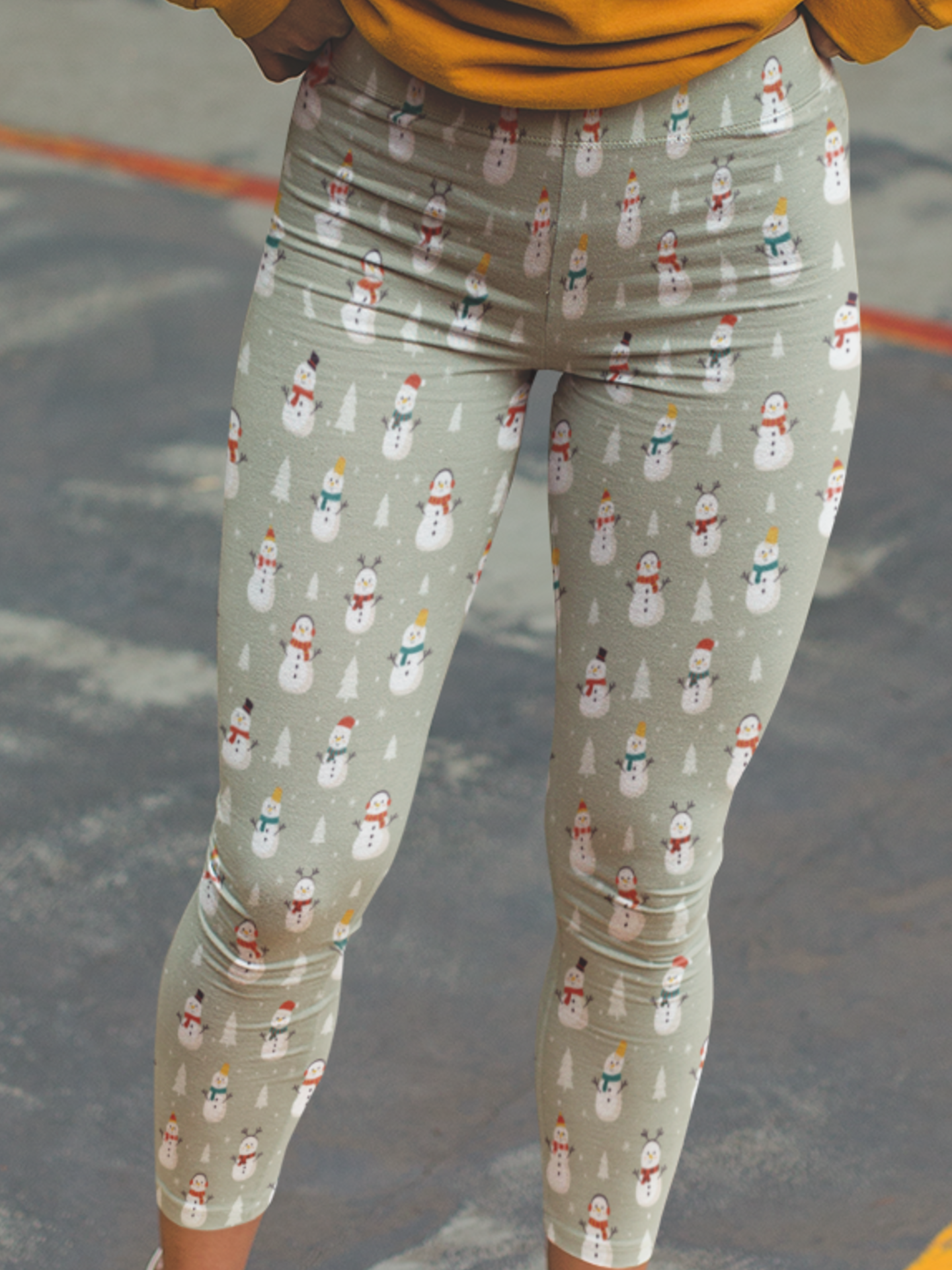 Women's Ugly Christmas Holiday Leggings