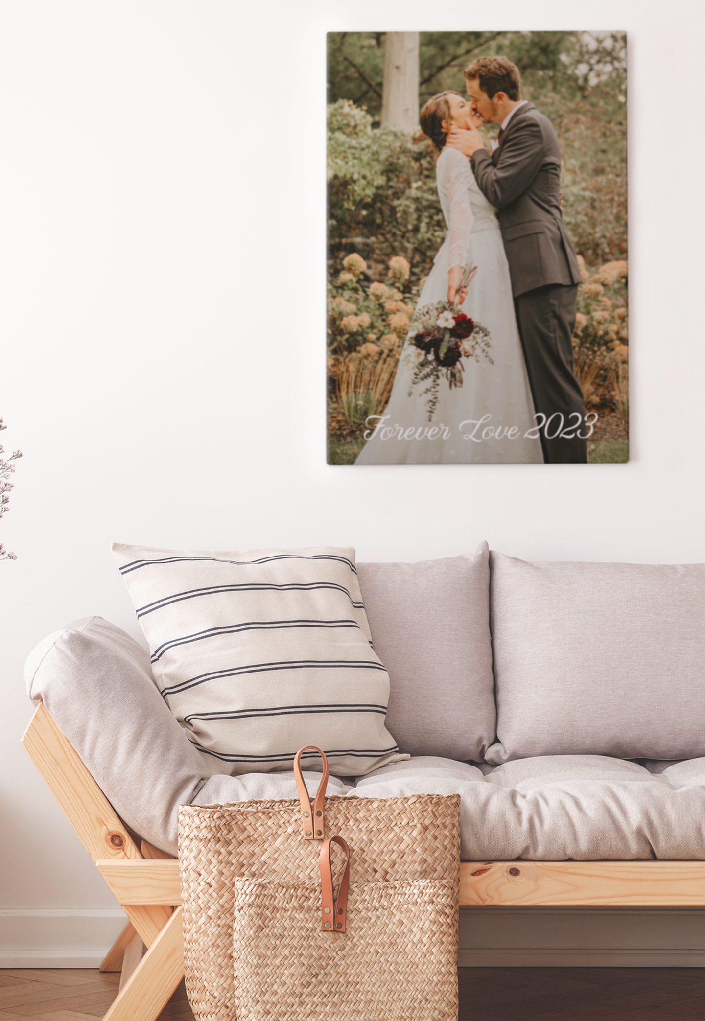 Photo to Canvas, Family Photo, Wedding Picture, Canvas Wall Art, Custom Canvas