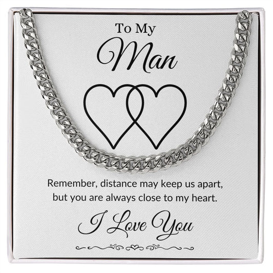 To My Man / Cuban Link Chain