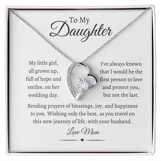 To My Daughter / Forever Love Necklace