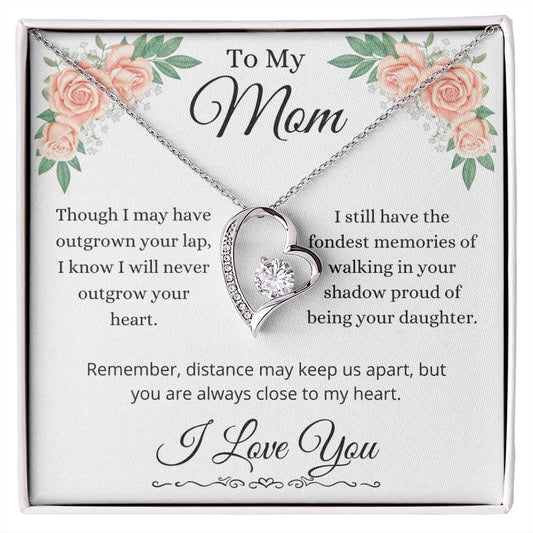 To My Mom / Forever Love Necklace
