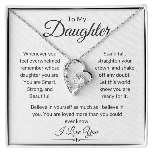To My Daughter / Forever Love Necklace